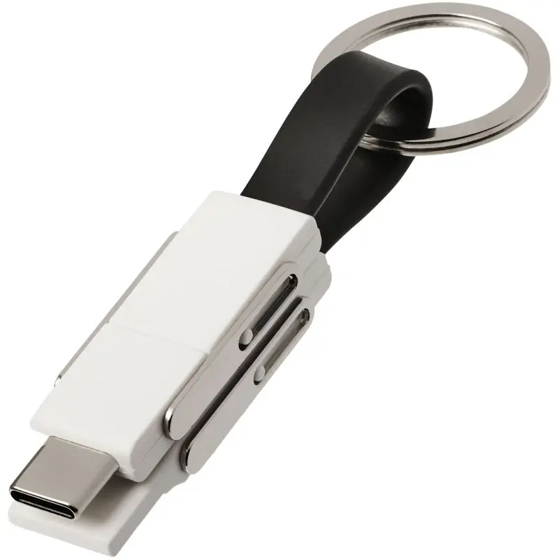 One 4-in-1 Multifunktionales Kabel - Vielseitig, Schwarz