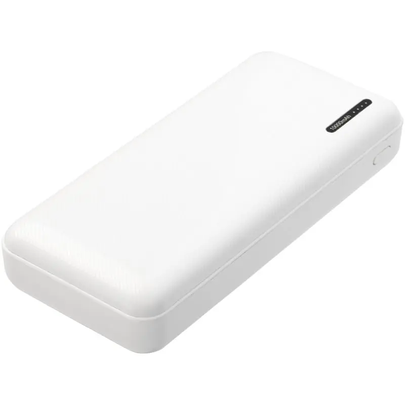 Compress 10K mAh Hochdichte Powerbank - Kompakt, Weiß