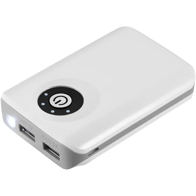 Vault 6600mAh Robuste Powerbank - Langlebig & Weiß
