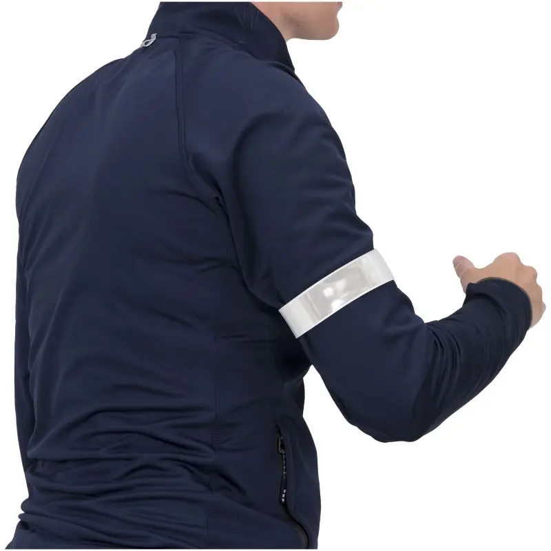 RFX™ Lynne 34 cm Schnapparmband: Reflektierendes Sicherheitszubehör in Weiß