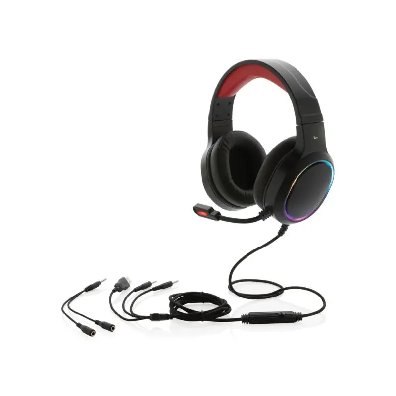 RGB Gaming Kopfhörer - Hochleistungs-Sound, Stilvoll Schwarz