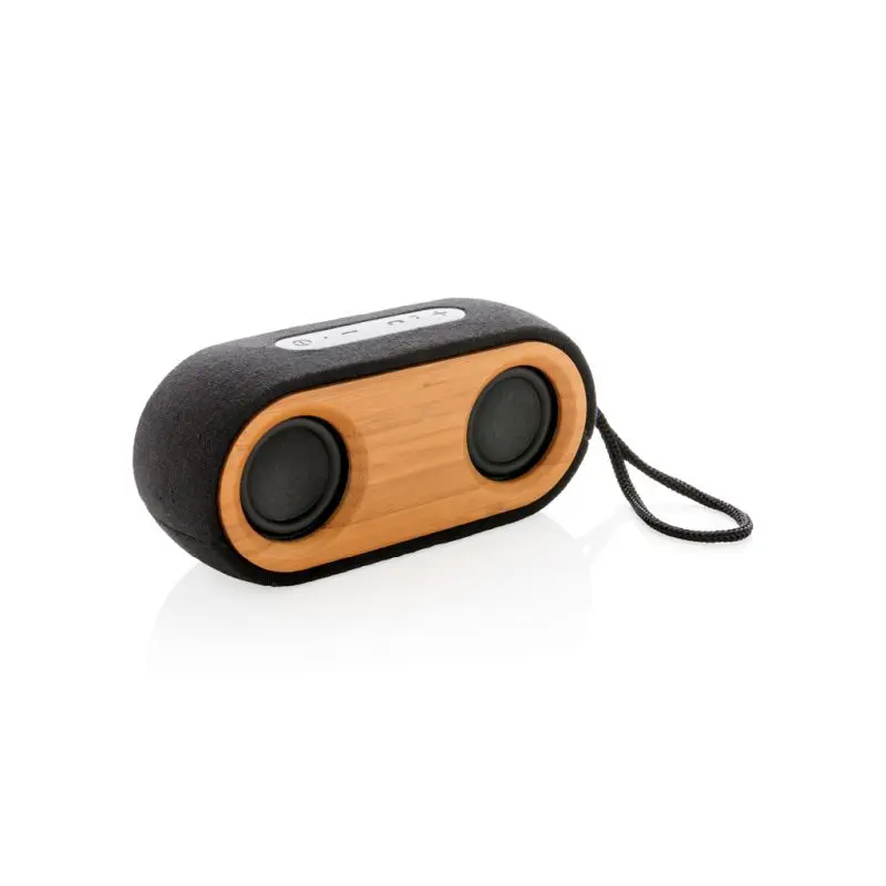 Bamboo X Dualer Audio-Lautsprecher - Schwarz-Braun