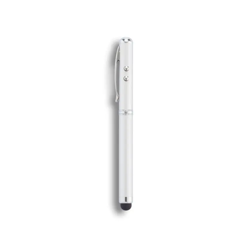 4-in-1 Multifunktionsstift - Silber, Vielseitig & Elegant