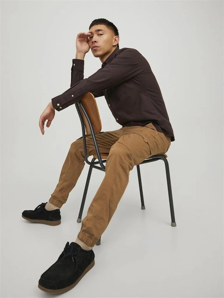 Jack & Jones Cargohosen Braun