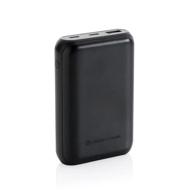 Urban Vitamin Alameda 10.000mAh 18W PD Powerbank - Schwarz Schnelllade-Notstromversorger