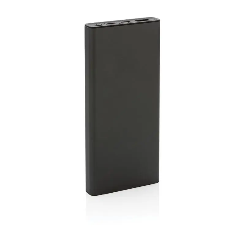 Terra RCS 10.000mAh Powerbank aus recyceltem Aluminium, 18W - Grau Schnelllade-Energiespeicher