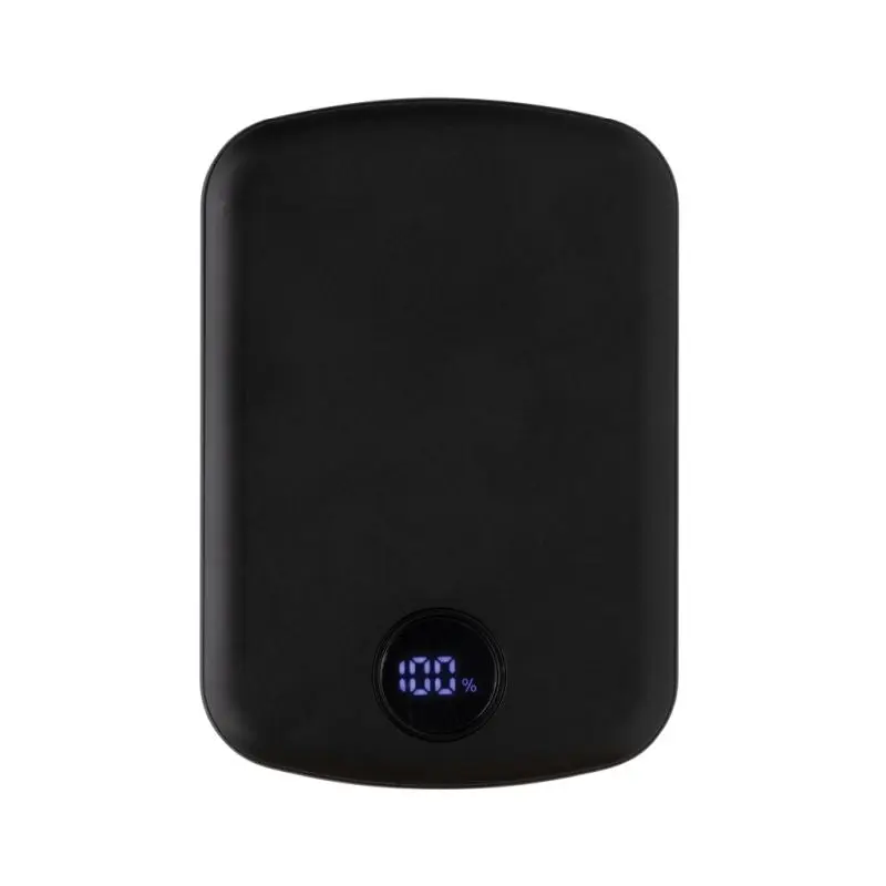 MagBoost 5.000mAh Magnet-Powerbank aus recyceltem RCS-Kunststoff - Schwarz
