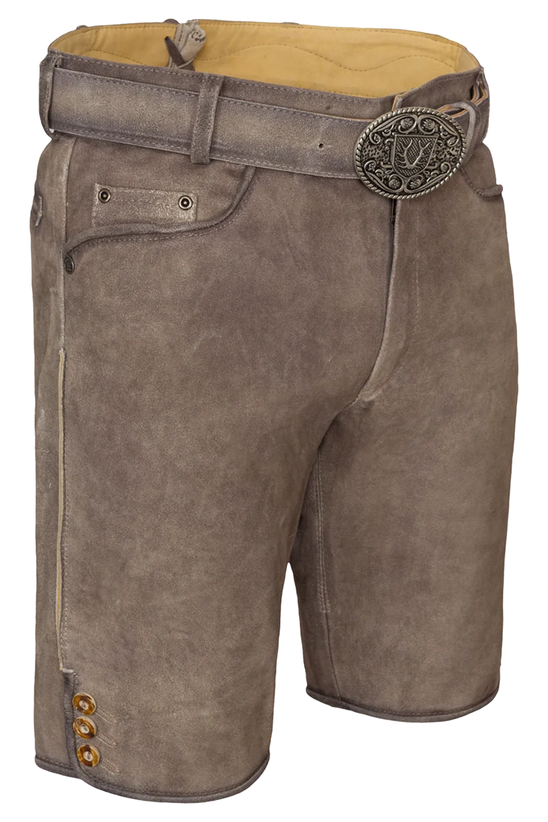 Lederhose kurz unbestickt