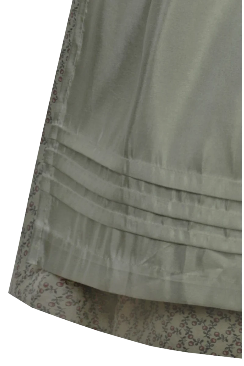 Midi-Dirndl mit Samtoberteil