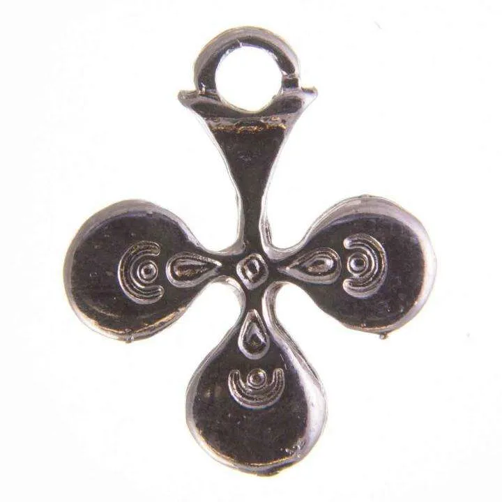 Schmuck Anhänger Lilie Braun – Metallanhänger AN-41