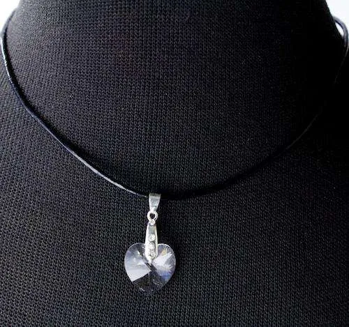 Trachten Anhänger Herz Crystal – Strass/Kristallanhänger AN-103