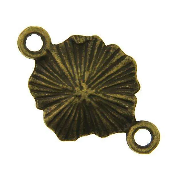 Trachten Anhänger Blume Goldfarben – Metallanhänger AN-92