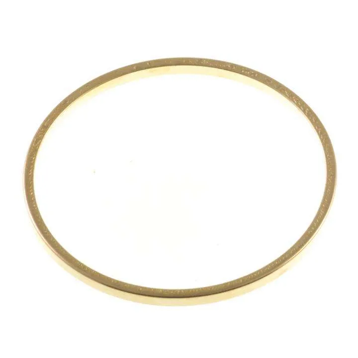Schmaler Ring Goldfarben 28 mm – Metallring RIM-7