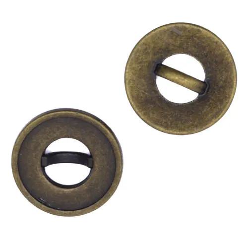 Trachtenknopf Altmessing – Schlitzknopf – TK-141