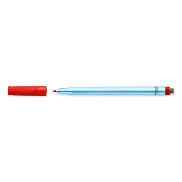 STAEDTLER Lumocolor Korrigierbarer Mittelstrich Marker, Rot
