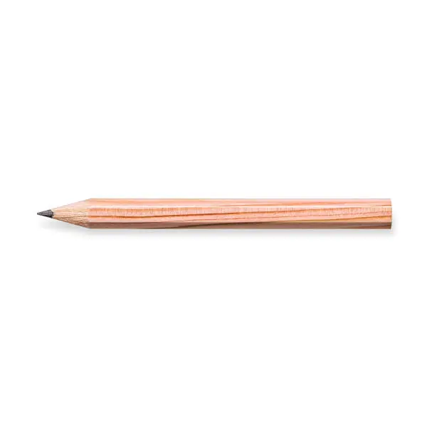 STAEDTLER Kurzer Bleistift - Hexagonal, Sechskantform, Naturfarben
