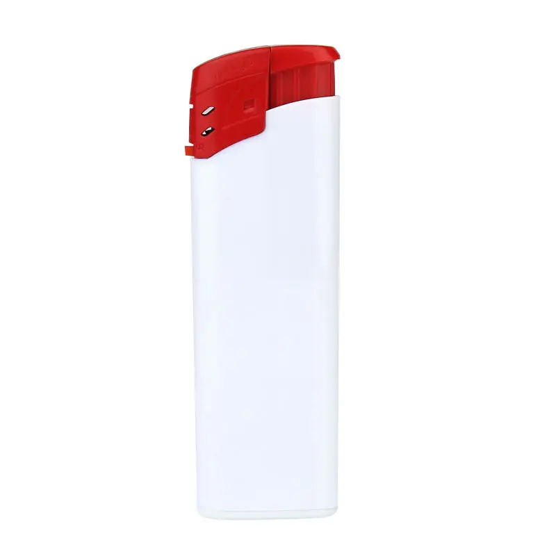 unilite Elektronik-Feuerzeug U-15 - Weiß-Rot – Modern, zuverlässig, langlebig