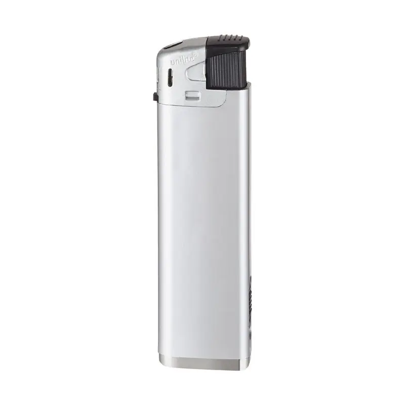unilite Elektronik-Feuerzeug U-507 LED - Metallic Silber – Beleuchtet, modern, zuverlässig