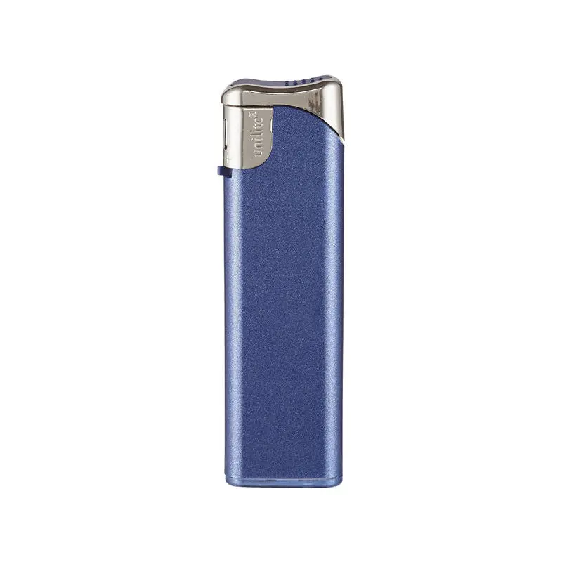 unilite Elektronik-Feuerzeug U-117 - Metallic Blau – Stilvoll, zuverlässig, langlebig