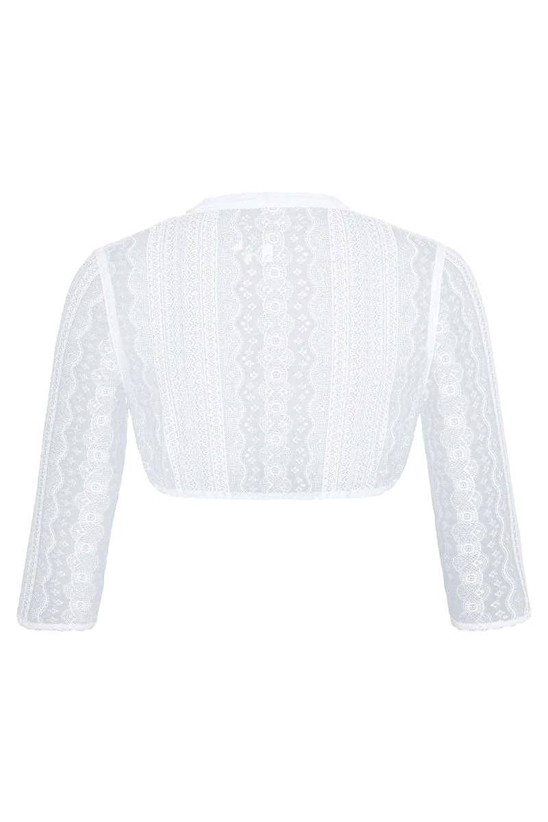 Dirndl-Spitzen-Bluse Dreiviertelarm