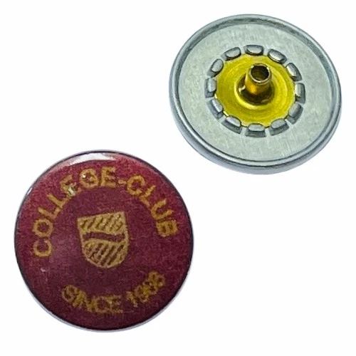 Druckknopf Rot 5 mm – Metallknopf NK-101