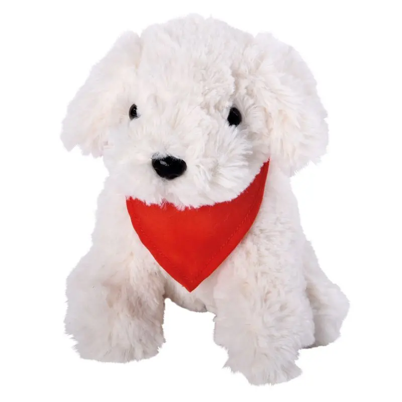 Kuschelweicher Plüsch-Hund BENNI - bunt - Stoffhund, Schmusetier, Plüschtier