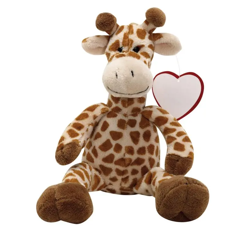 Kuschelige Langhalsgiraffe MAURICE - in warmen Erdtönen - Ein tierisch süßer Begleiter für Groß und Klein