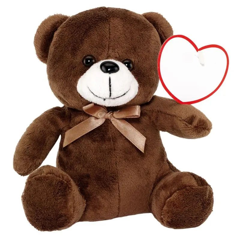 Kuschelweicher Teddybär RUBEN - braun - Plüschbär, Stofftier, Schmusebär