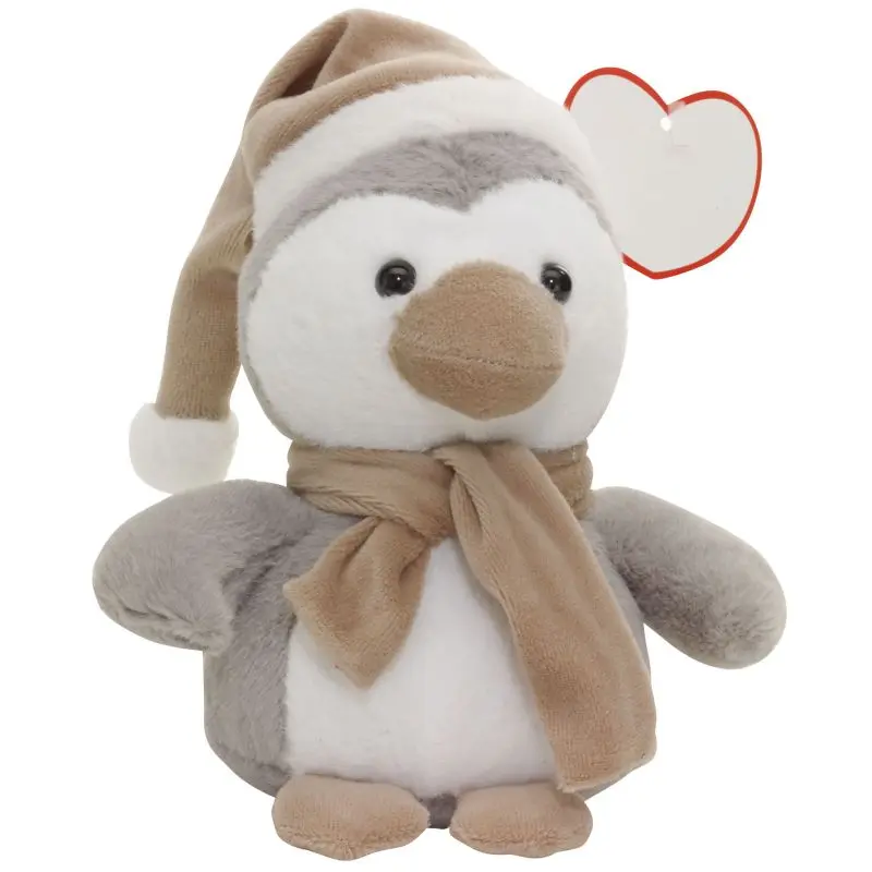 Kuschelweicher Plüsch-Pinguin PIPITO - grau - Stoffpinguin, Schmusetier, Plüschtier
