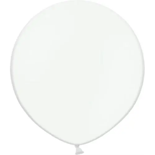 XXL Riesenballon 175 cm mit individuellem Siebdruck - Weiß