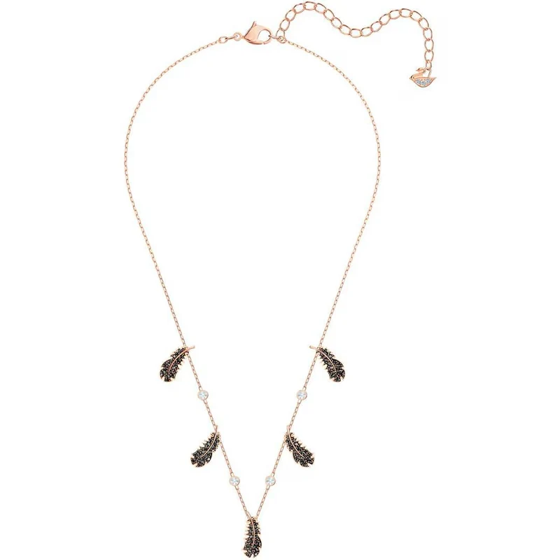 Swarovski NAUGHTY:NECKLACE CHOKER JET/CRY/ROS 5497874