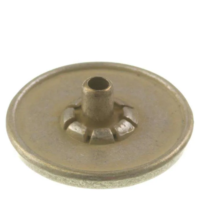 Druckknopf Ornament Gold – Metallknopf NK-23