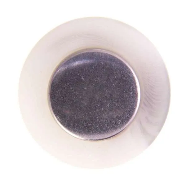 Druckknopf Niete Hellgrau – Metallknopf NK-139