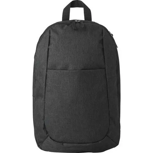 Haley Schwarzer Rucksack aus Polyester – Robust und Trendig