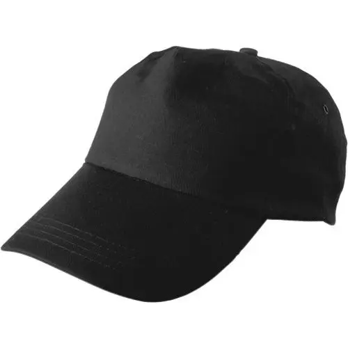 Baseballcap aus 100 % Baumwolle Lisa - schwarz Atmungsaktiv, bequem, verstellbar