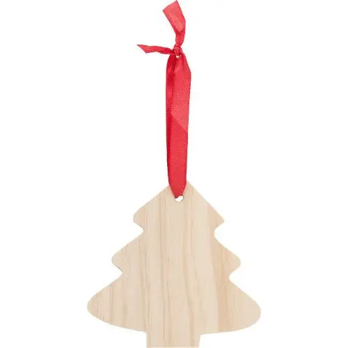 Imani Holz Weihnachtsschmuck - Braun, Traditionelle Baumdekoration