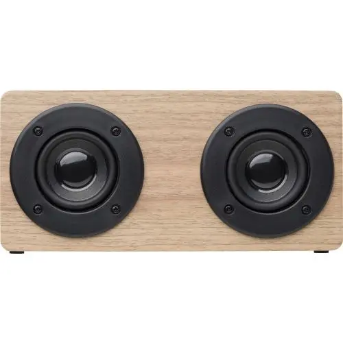 Adrienne Holz Wireless-Lautsprecher, Braun - Eleganter Soundgenuss