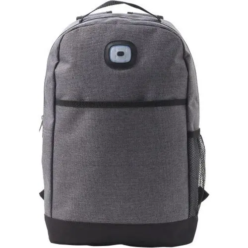 Katarina Grauer Rucksack aus Polyester – Elegant und Funktional