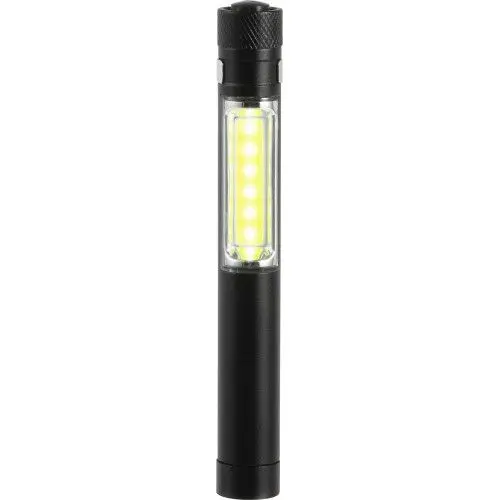 Beth COB LED-Taschenlampe in Schwarz - Kompakt, Leistungsstark & Zuverlässig