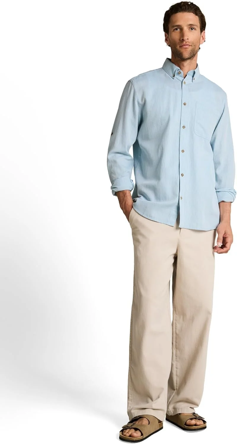 Tom Tailor Langarm Freizeithemd Blau