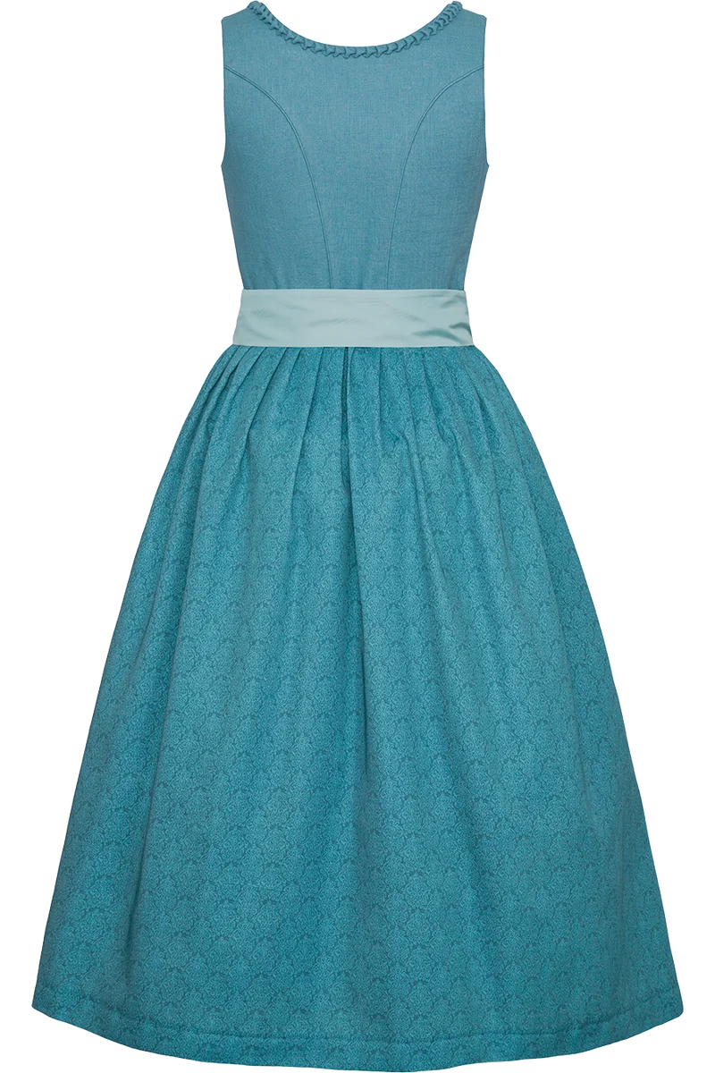 Umstandsdirndl im Baumwoll-Leinen-Mix