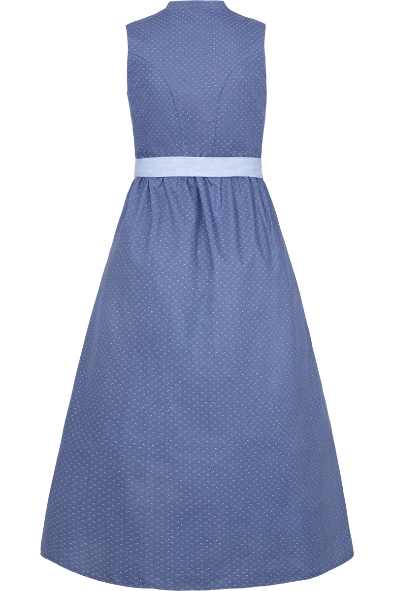 Umstandsdirndl aus Baumwolle lang