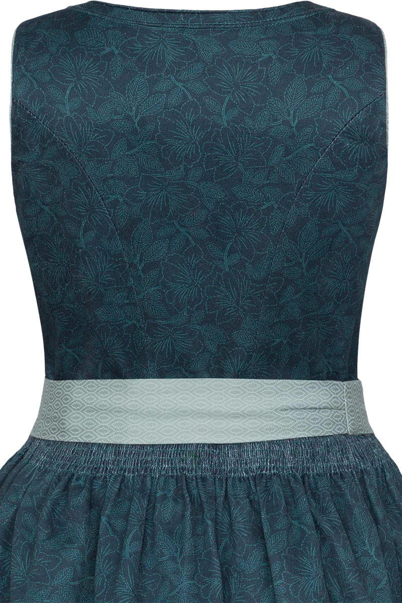 Kinder-Baumwolldirndl mit Blumenmuster
