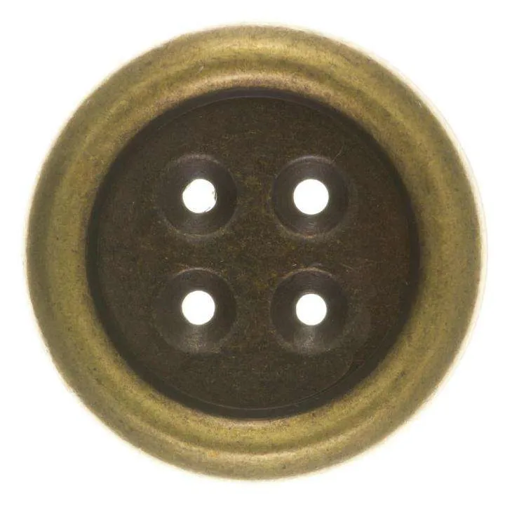 Metallknopf Messing – 4-Loch MK-47M
