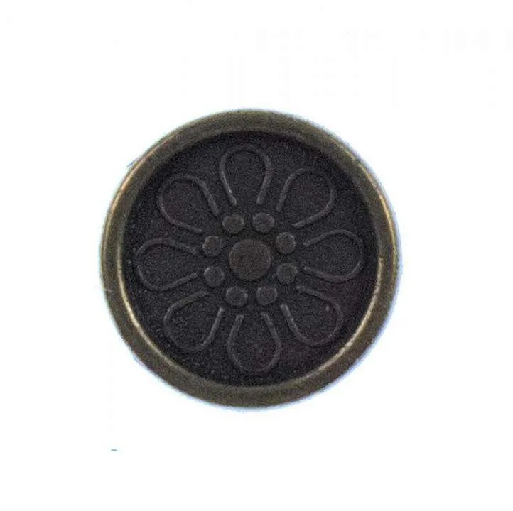 Metallknopf Messing – Öse MK-49AG