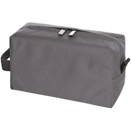 DAILY Zip-Tasche in Anthrazit - Alltagstauglich & Stilvoll, 100 Zeichen