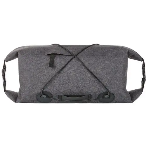 CYCLE Lenkervordertasche – Meliertes Grau für Fahrradtouren