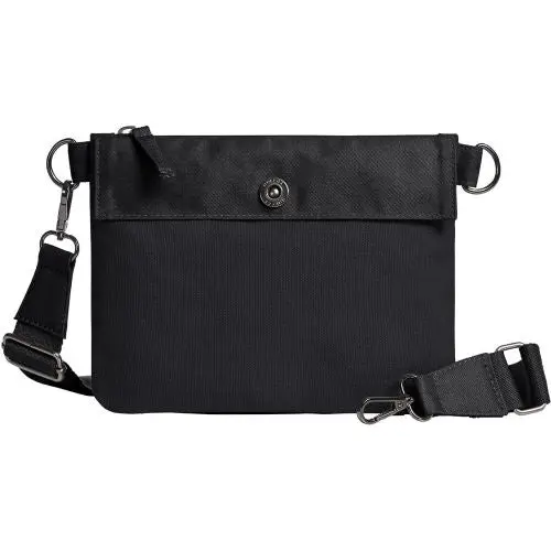 LIFE Zip-Tasche in Tiefschwarz - Stilvoll und Sicher