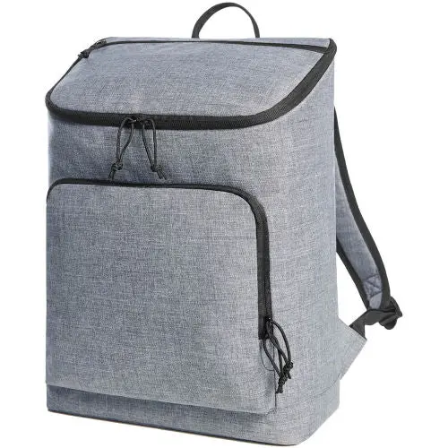Kühl-Rucksack TREND in Grau Meliert – Stilvoll & Ergonomisch