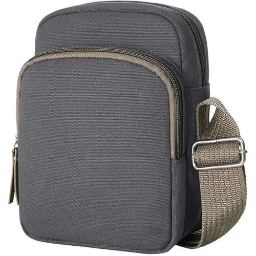 CrossBag COUNTRY - Anthrazit, Stilvolle & Funktionale Umhängetasche für den Alltag